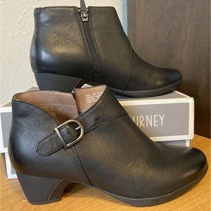 Dansko Darbie Burnished Nubuck Black Size 7.5 EU 38 Style 3132-100200